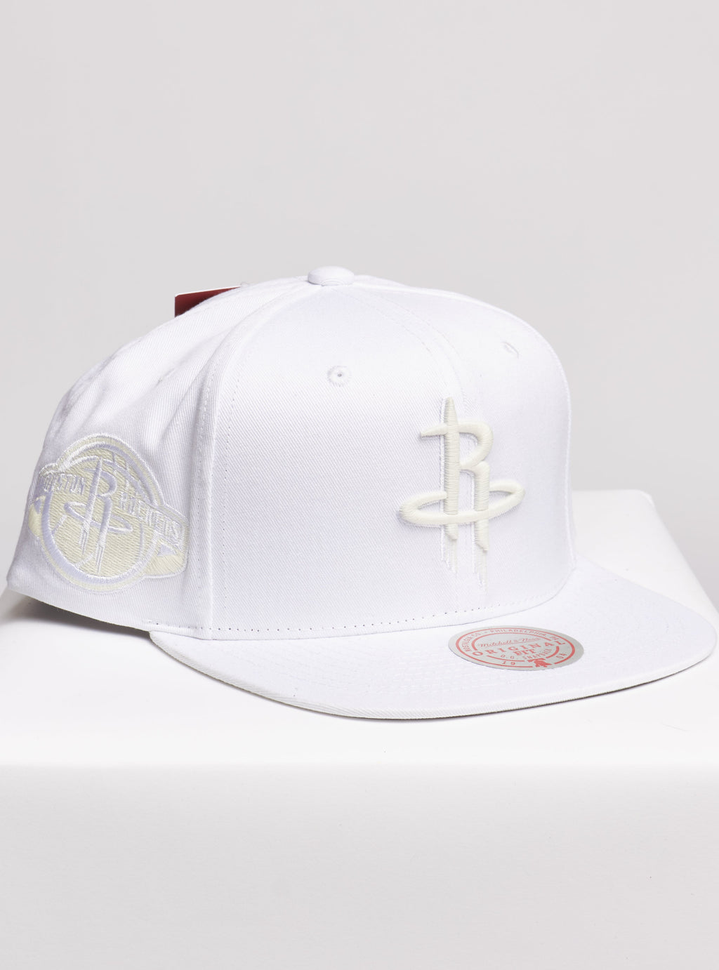 Mitchell & Ness Snapback - UV Reactive - Houston Rockets - White - SH20023