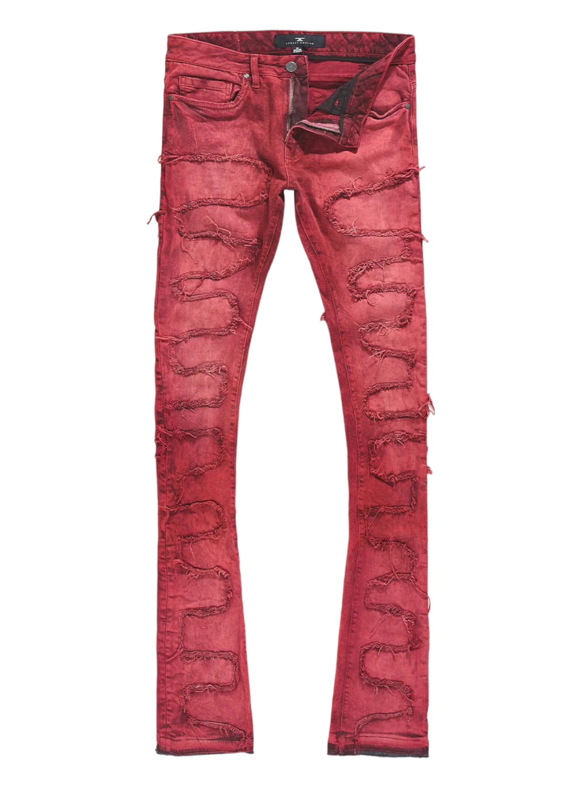 Jordan Craig Jeans - Martin Stacked Oasis - Red - JTF1131