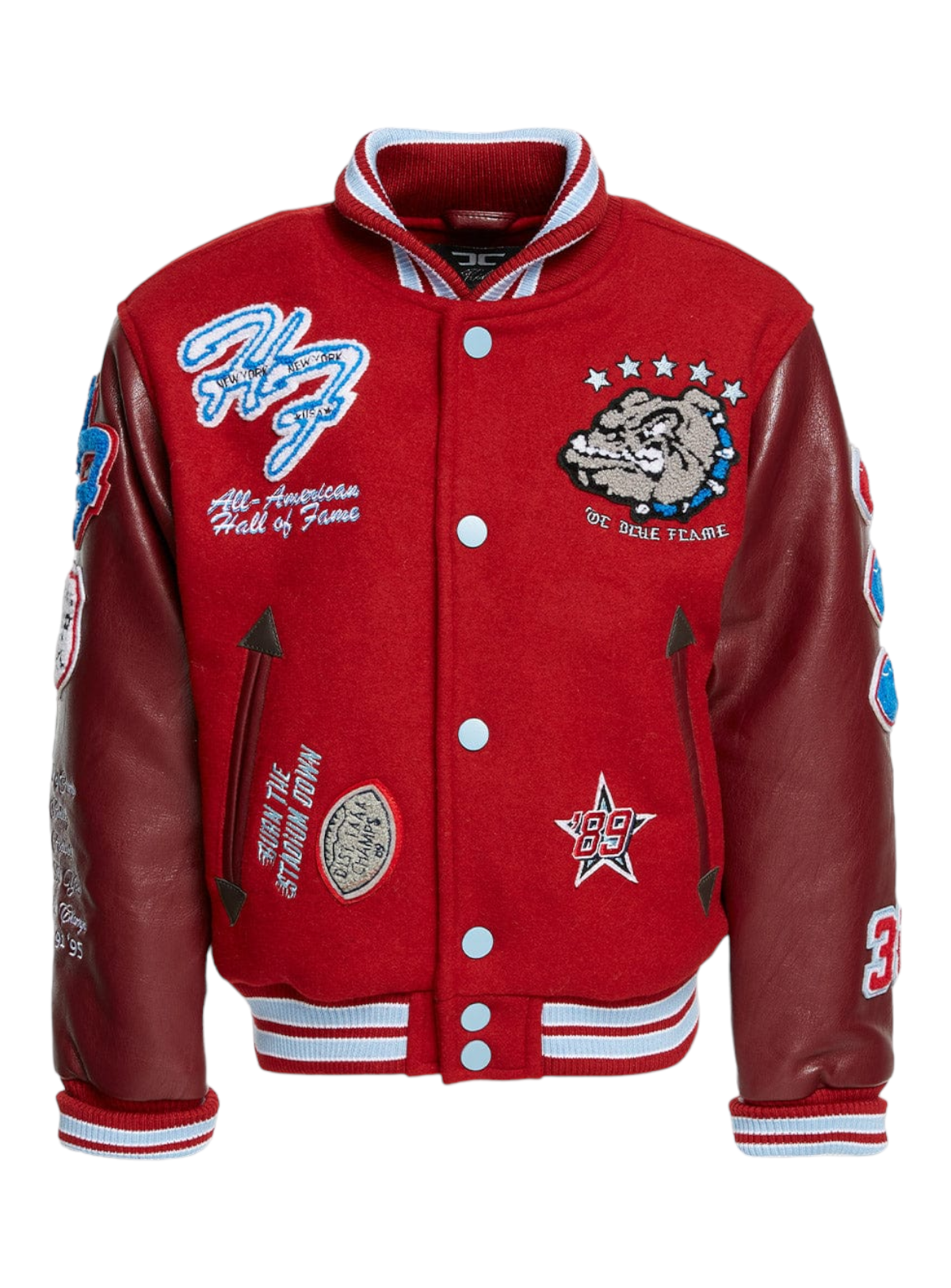 Jordan Craig Jacket Kids - Big Apple Varsity - Red - 91618K