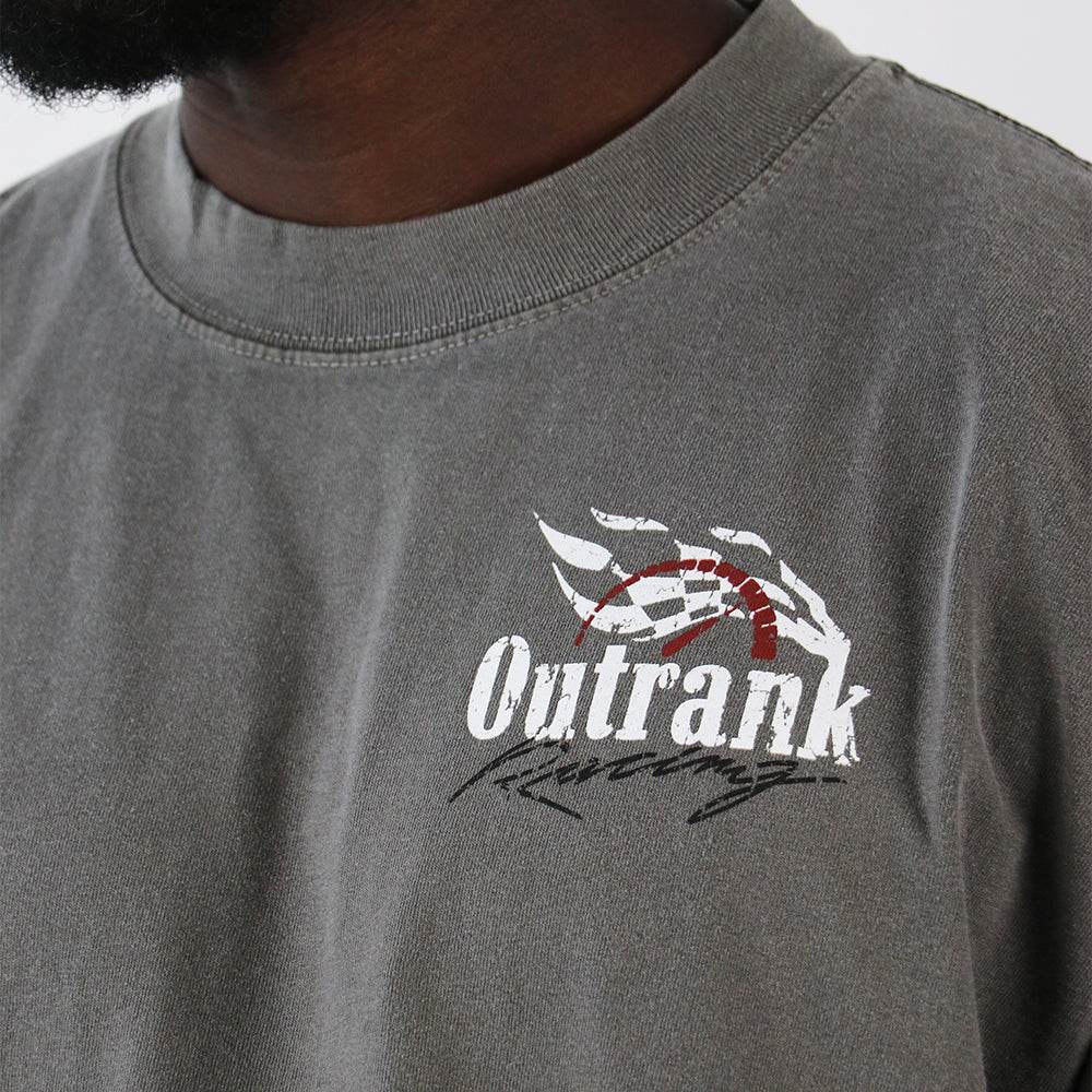 Outrank T-Shirt - All Gas Ultra Heavyweight - Cement