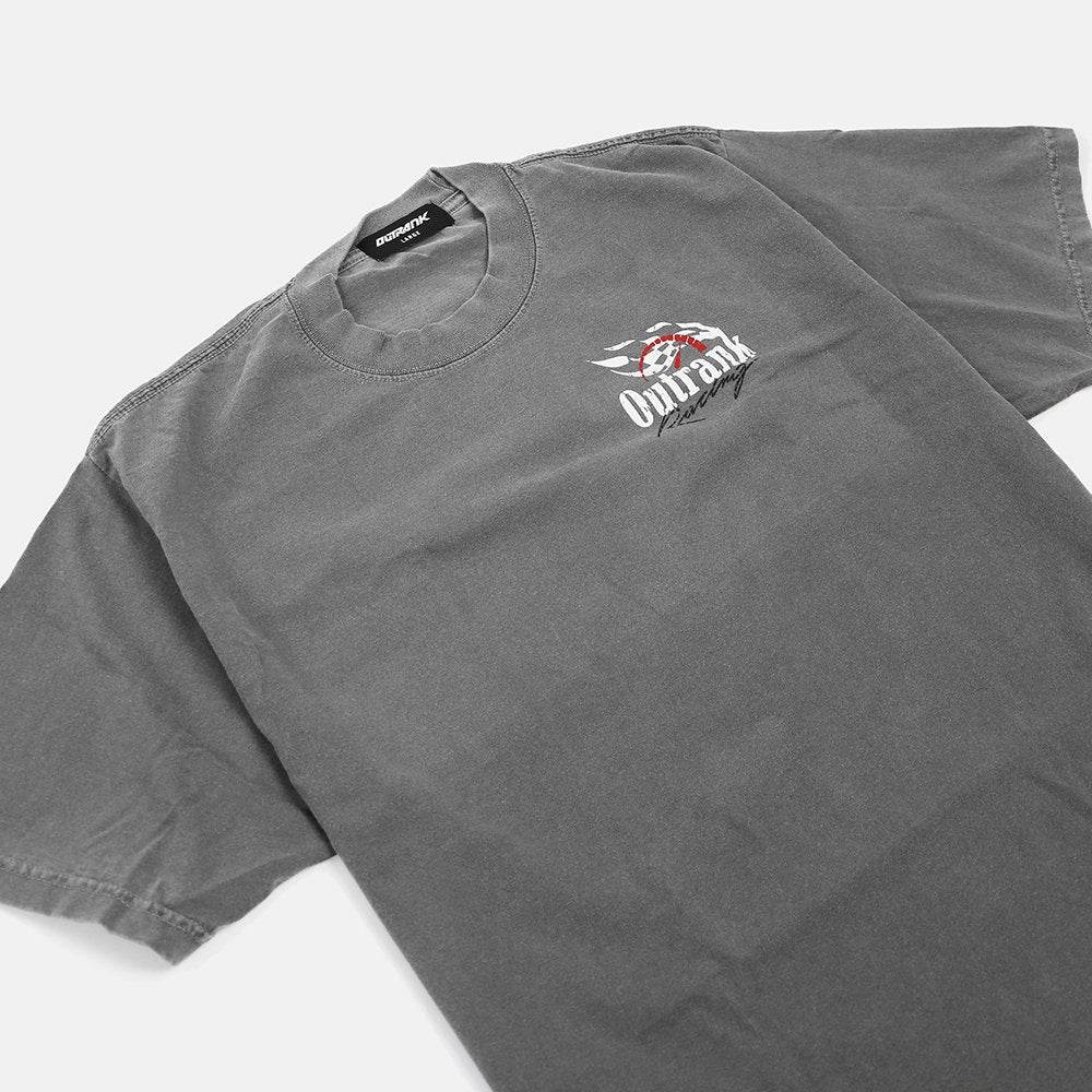Outrank T-Shirt - All Gas Ultra Heavyweight - Cement