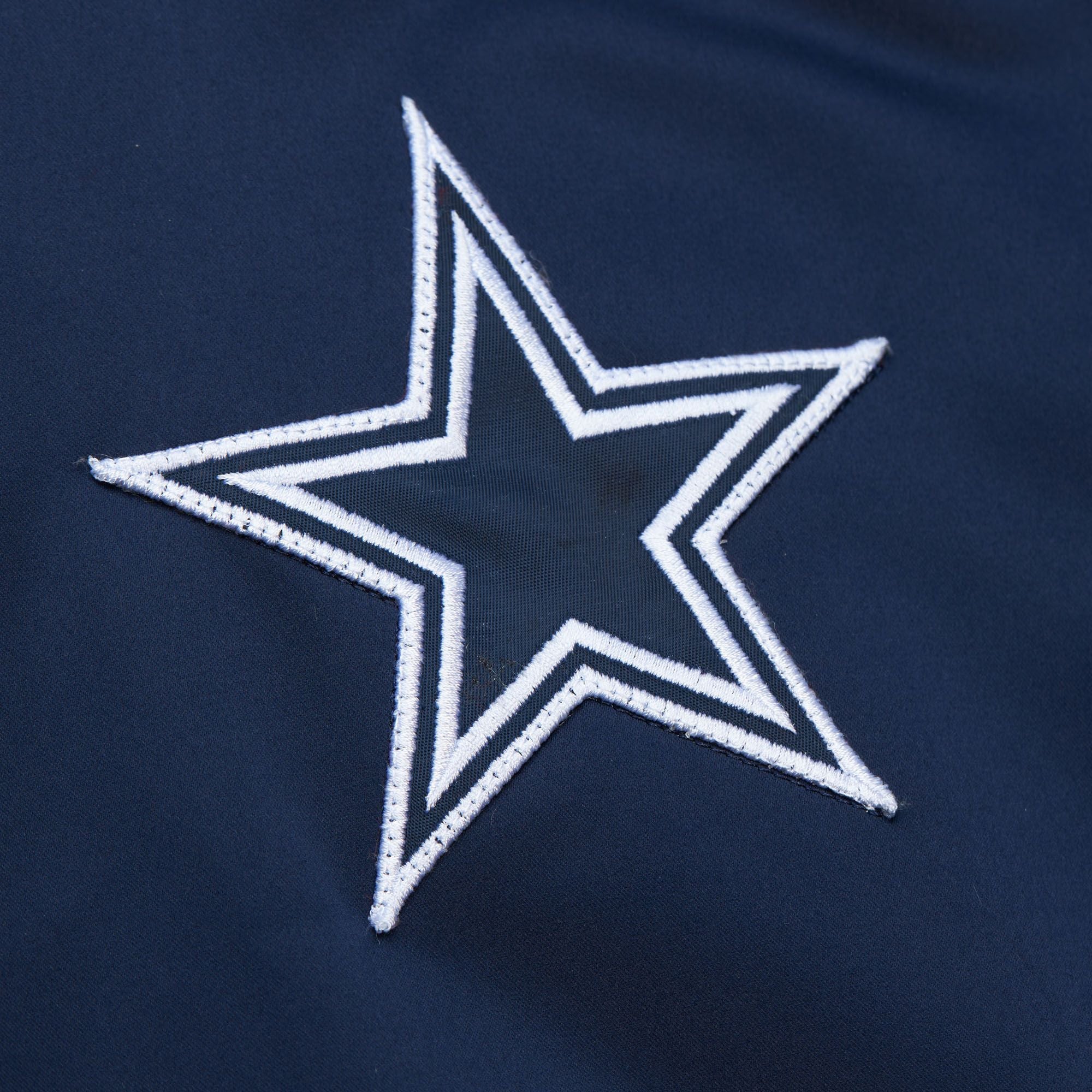 Mitchell & Ness Jacket - Lightweight Satin Bomber Vintage Logo Dallas Cowboys - Navy - SJKT6599