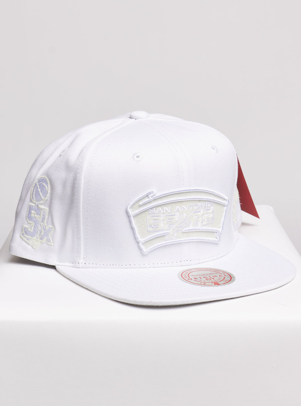 Mitchell & Ness Snapback - UV Reactive - San Antonio Spurs - White - SH20022