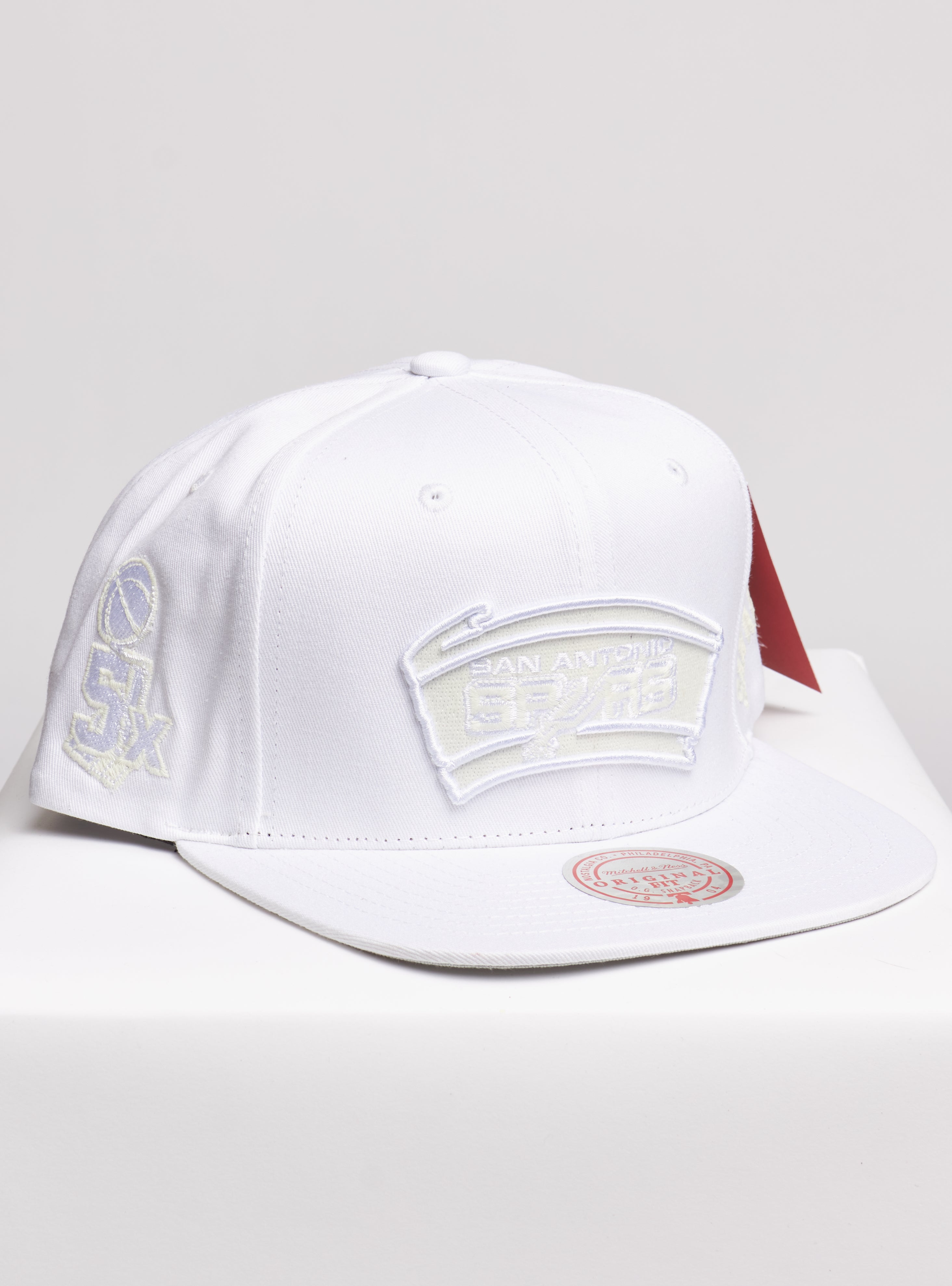 Mitchell & Ness Snapback - UV Reactive - San Antonio Spurs - White - SH20022