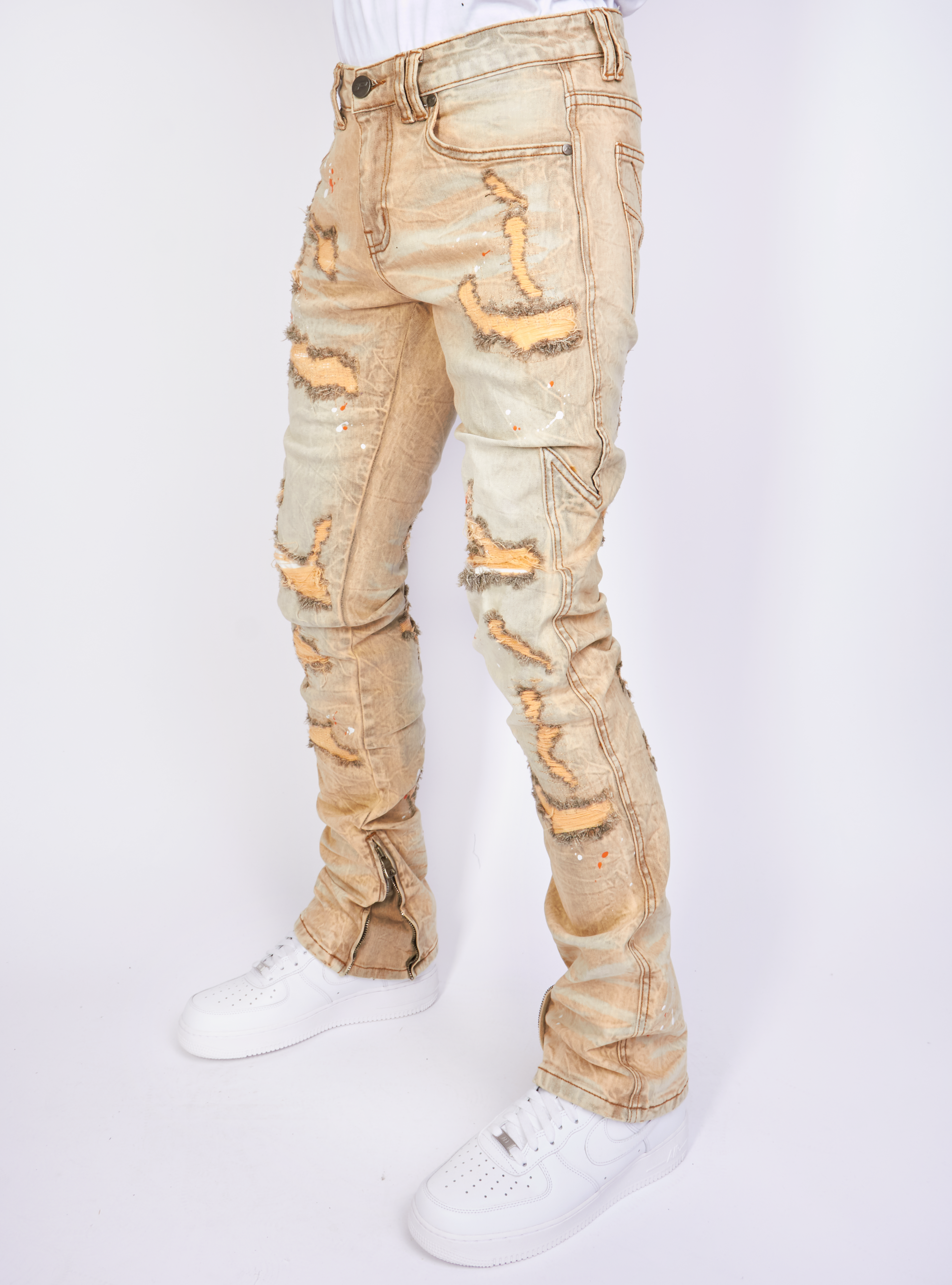 NME Jeans - Ramsey - Amber Ice Wash - 566