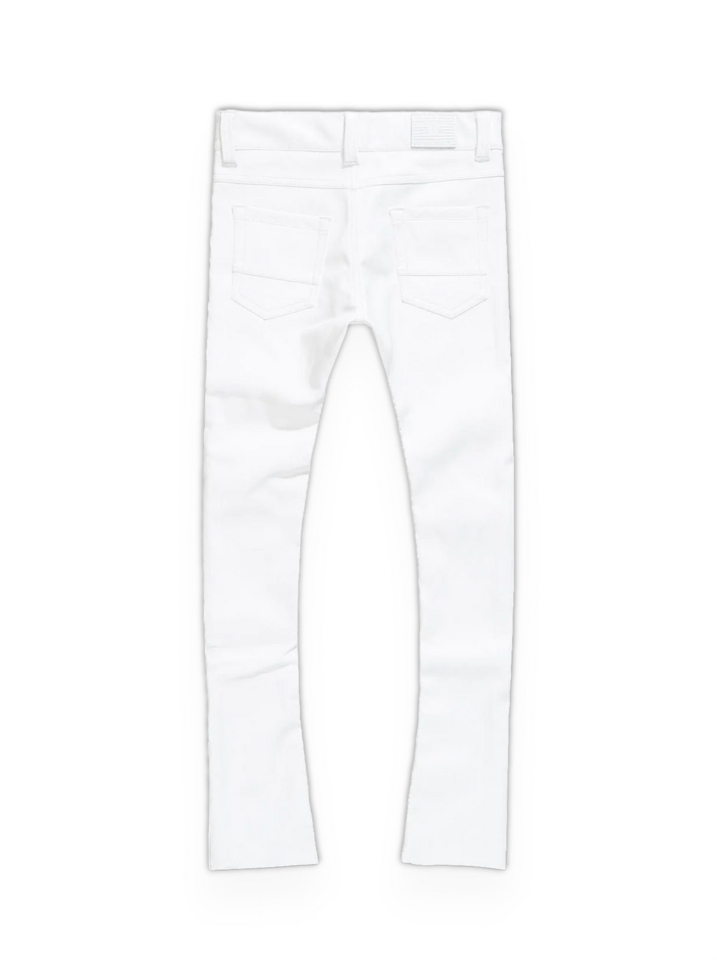 Jordan Craig Kids Pants - Thriller PU Leather - White - JRF1139K